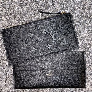 COPY - Louis Vuitton card holder + zipper insert